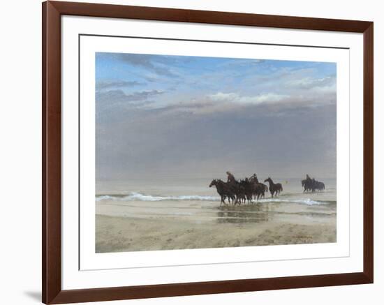 Polo Ponies-Henry Koehler-Framed Premium Giclee Print