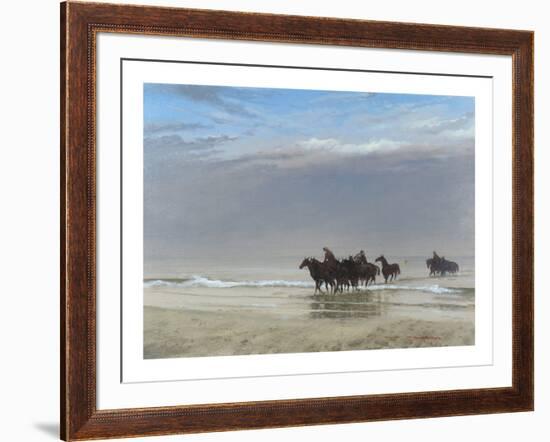 Polo Ponies-Henry Koehler-Framed Premium Giclee Print