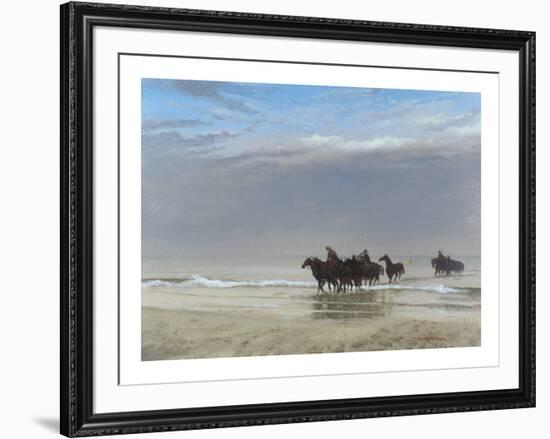 Polo Ponies-Henry Koehler-Framed Premium Giclee Print