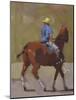 Polo Rider-Jeri Ireland-Mounted Art Print