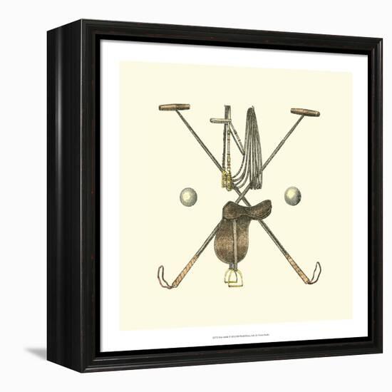 Polo Saddle-Vision Studio-Framed Stretched Canvas