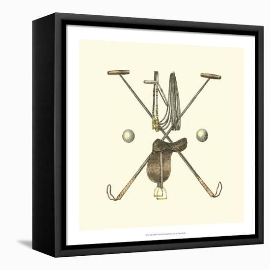 Polo Saddle-Vision Studio-Framed Stretched Canvas