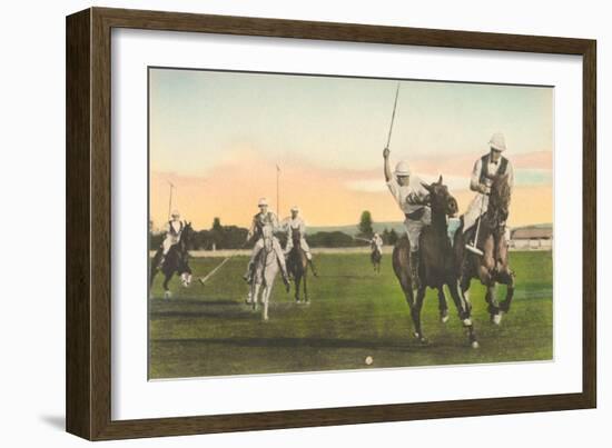 Polo-null-Framed Art Print