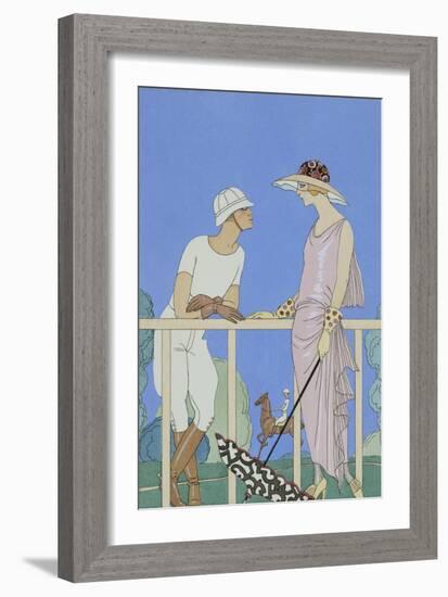 Polo-Georges Barbier-Framed Giclee Print