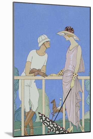 Polo-Georges Barbier-Mounted Giclee Print