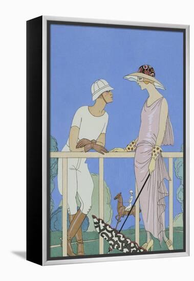 Polo-Georges Barbier-Framed Premier Image Canvas