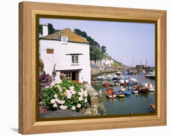 Polperro, Cornwall, England, United Kingdom-Roy Rainford-Framed Premier Image Canvas