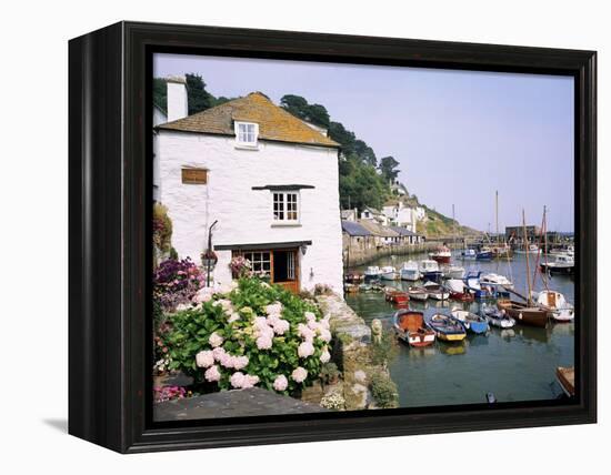 Polperro, Cornwall, England, United Kingdom-Roy Rainford-Framed Premier Image Canvas