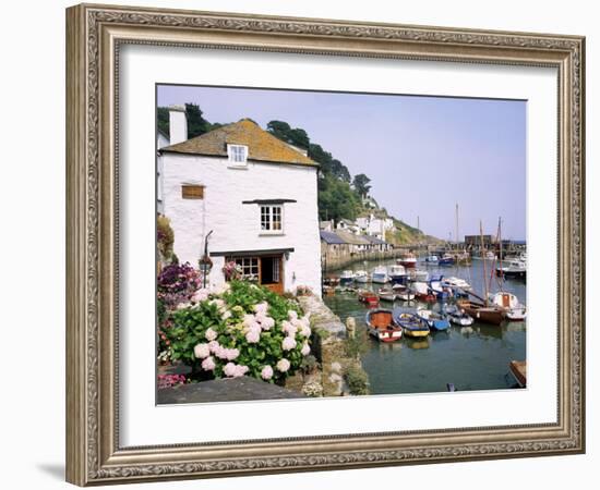 Polperro, Cornwall, England, United Kingdom-Roy Rainford-Framed Photographic Print