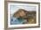 Polperro, from the Cliffs-Alfred Robert Quinton-Framed Giclee Print