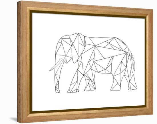 Poly Elephant-Pam Varacek-Framed Stretched Canvas