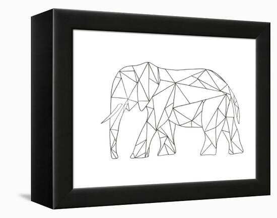 Poly Elephant-Pam Varacek-Framed Stretched Canvas