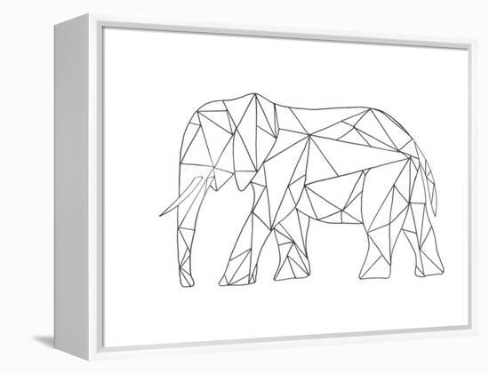 Poly Elephant-Pam Varacek-Framed Stretched Canvas