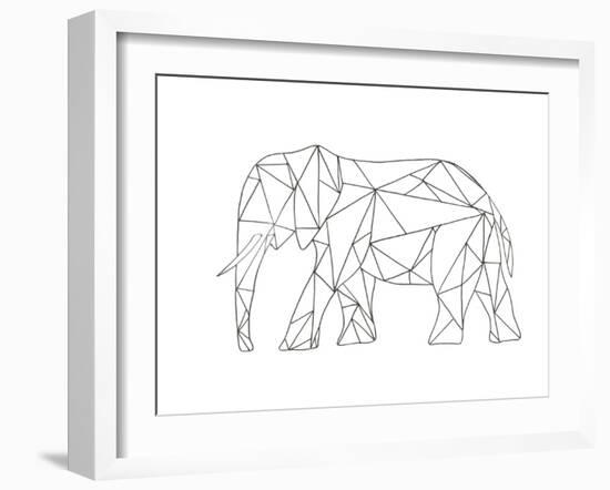 Poly Elephant-Pam Varacek-Framed Art Print