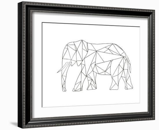 Poly Elephant-Pam Varacek-Framed Art Print