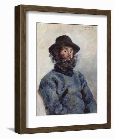 Poly, Fisherman at Belle-Ile, 1886-Claude Monet-Framed Giclee Print