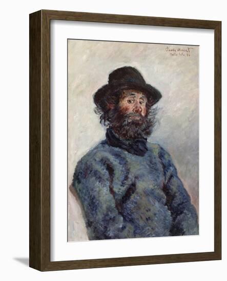 Poly, Fisherman at Belle-Ile, 1886-Claude Monet-Framed Giclee Print