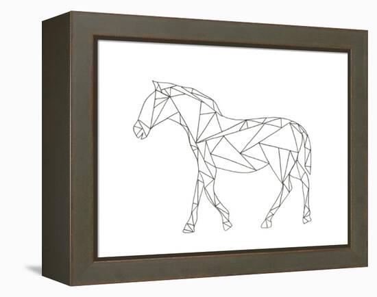 Poly Horse-Pam Varacek-Framed Stretched Canvas