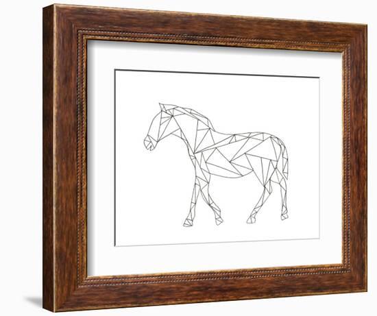 Poly Horse-Pam Varacek-Framed Premium Giclee Print