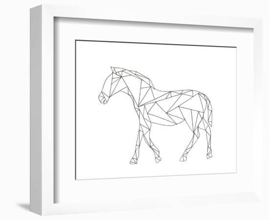 Poly Horse-Pam Varacek-Framed Premium Giclee Print