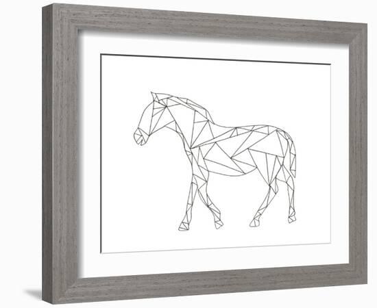 Poly Horse-Pam Varacek-Framed Art Print