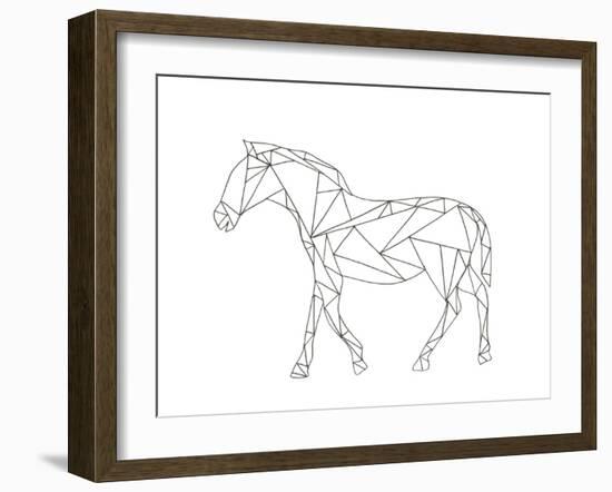 Poly Horse-Pam Varacek-Framed Art Print