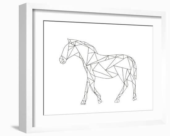 Poly Horse-Pam Varacek-Framed Art Print