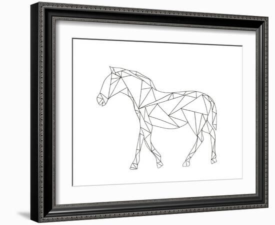 Poly Horse-Pam Varacek-Framed Art Print