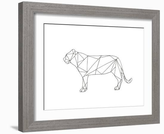 Poly Lion-Pam Varacek-Framed Art Print