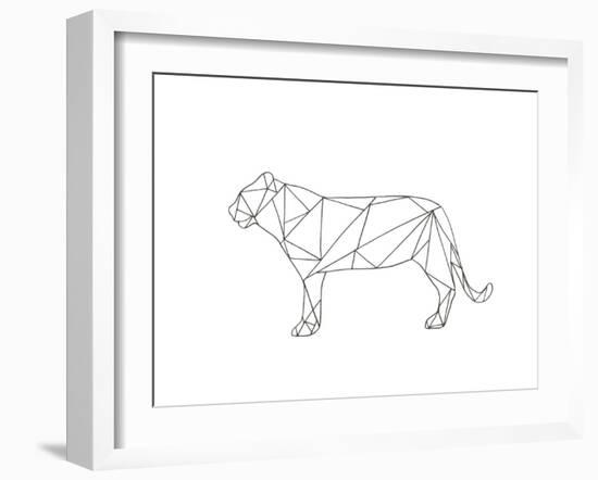 Poly Lion-Pam Varacek-Framed Art Print