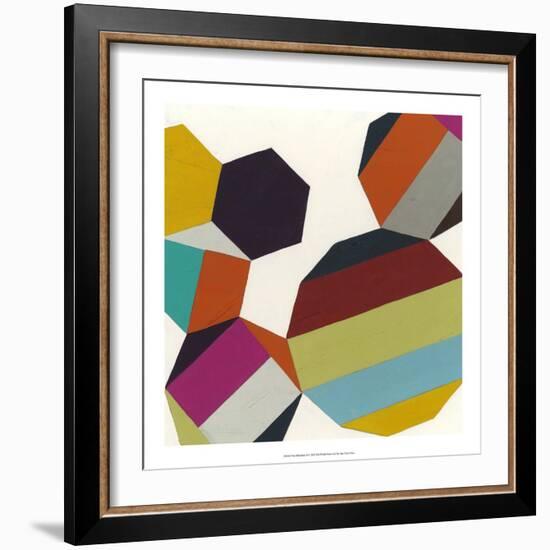 Poly-Rhythmic II-Erica J. Vess-Framed Art Print