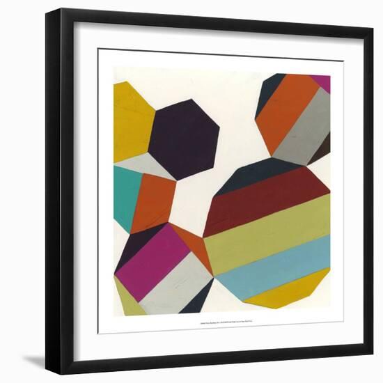 Poly-Rhythmic II-Erica J. Vess-Framed Art Print