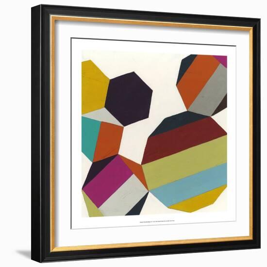 Poly-Rhythmic II-Erica J. Vess-Framed Art Print