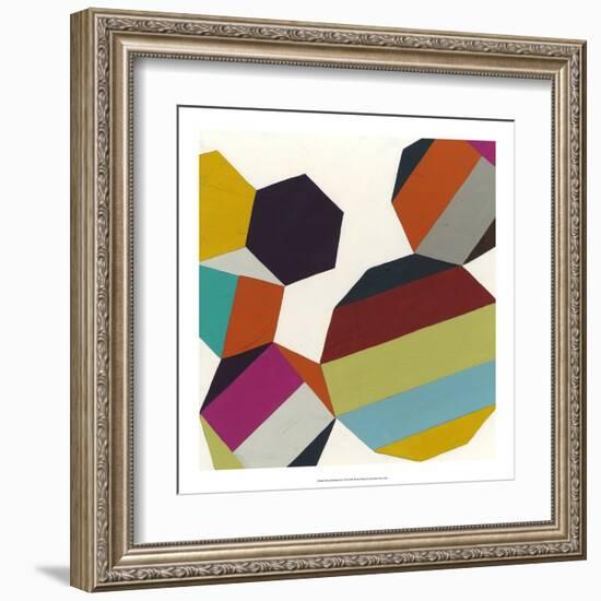 Poly-Rhythmic II-Erica J. Vess-Framed Art Print