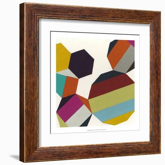 Poly-Rhythmic II-Erica J. Vess-Framed Art Print