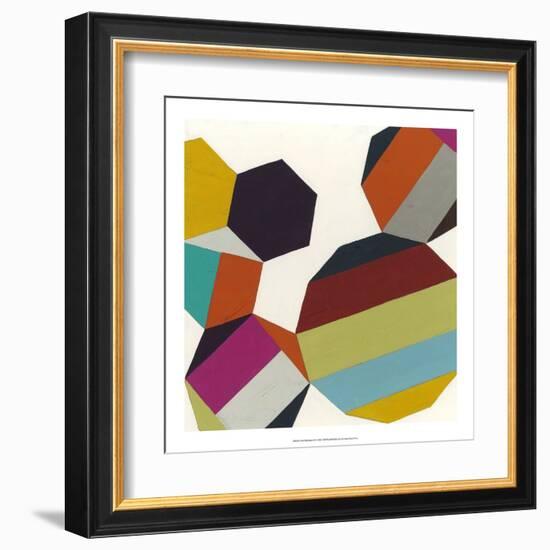 Poly-Rhythmic II-Erica J. Vess-Framed Art Print