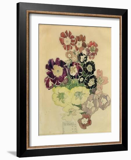 Polyanthus, Walberswick, 1915-Charles Rennie Mackintosh-Framed Giclee Print