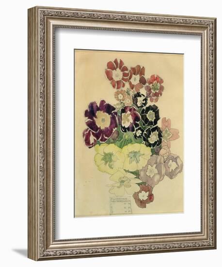 Polyanthus, Walberswick, 1915-Charles Rennie Mackintosh-Framed Giclee Print