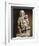 Polychrome Stone Group Sculpture Depicting St Anne-null-Framed Giclee Print