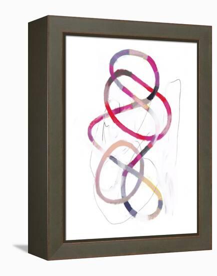 Polychrome Tangle I-Victoria Borges-Framed Stretched Canvas