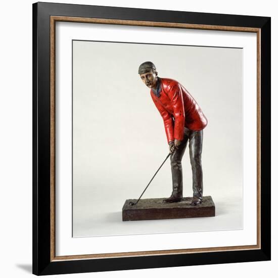 Polydrone bronze figure of John E Laidley, c1880-Unknown-Framed Giclee Print