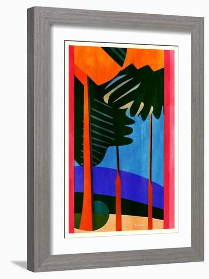 Polyne´sie Franc¸aise, 1921-Bo Anderson-Framed Giclee Print