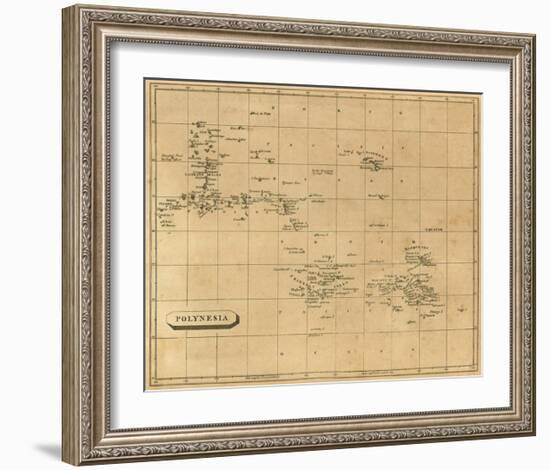 Polynesia, c.1812-Aaron Arrowsmith-Framed Art Print