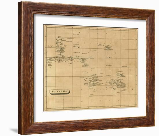 Polynesia, c.1812-Aaron Arrowsmith-Framed Art Print