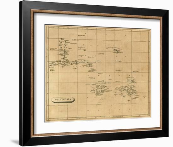 Polynesia, c.1812-Aaron Arrowsmith-Framed Art Print