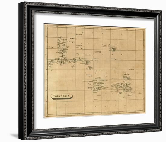 Polynesia, c.1812-Aaron Arrowsmith-Framed Art Print