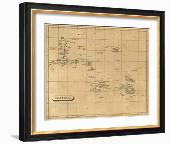 Polynesia, c.1812-Aaron Arrowsmith-Framed Art Print