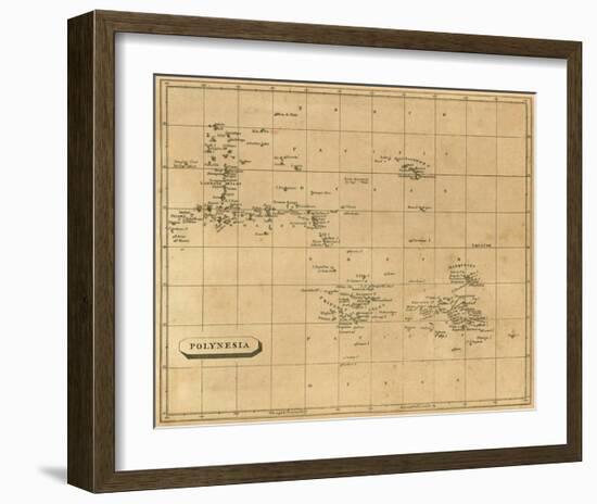 Polynesia, c.1812-Aaron Arrowsmith-Framed Art Print