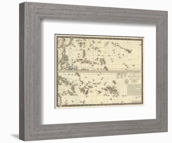 Polynesia, c.1827-Adrien Hubert Brue-Framed Art Print