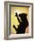 Polynesian Dancer, Ahu Tahai, Easter Island-Angelo Cavalli-Framed Photographic Print